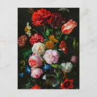 Still Life with Flowers in a Glass Vase
