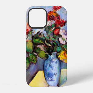 Still Life with Flowers in a Vase, Paul Cezanne iPhone 12 Case