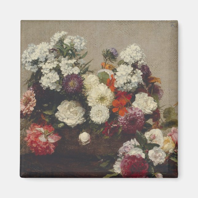 Still Life with Flowers Magnet (Front)