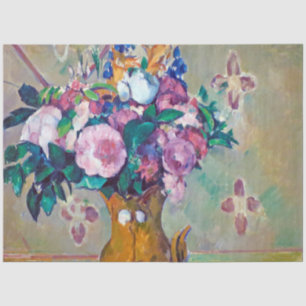 Still Life with Flowers, Paul Cezanne Tissue Paper