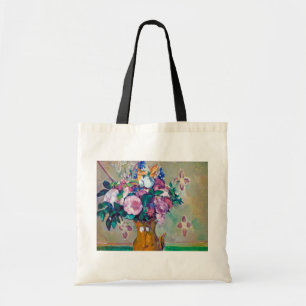 Still Life with Flowers, Paul Cezanne Tote Bag