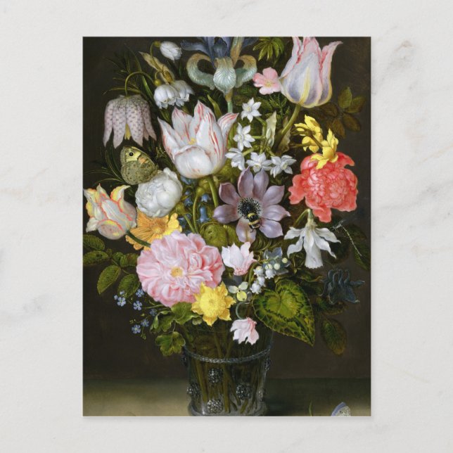 Still Life with Flowers Postcard (Front)