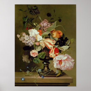 Still life with flowers poster