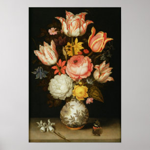 Still Life with Flowers Poster