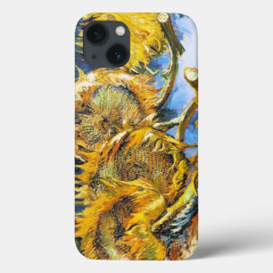Still Life with Four Sunflowers Van Gogh Vincent iPhone 13 Case