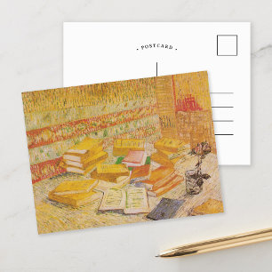 Still Life with French Novels Vincent van Gogh Postcard