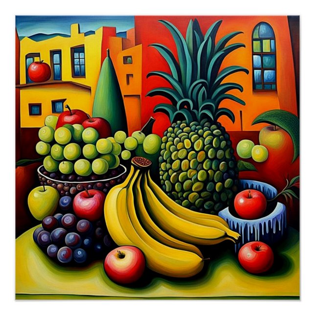 Still life with fruit 10 poster (Front)