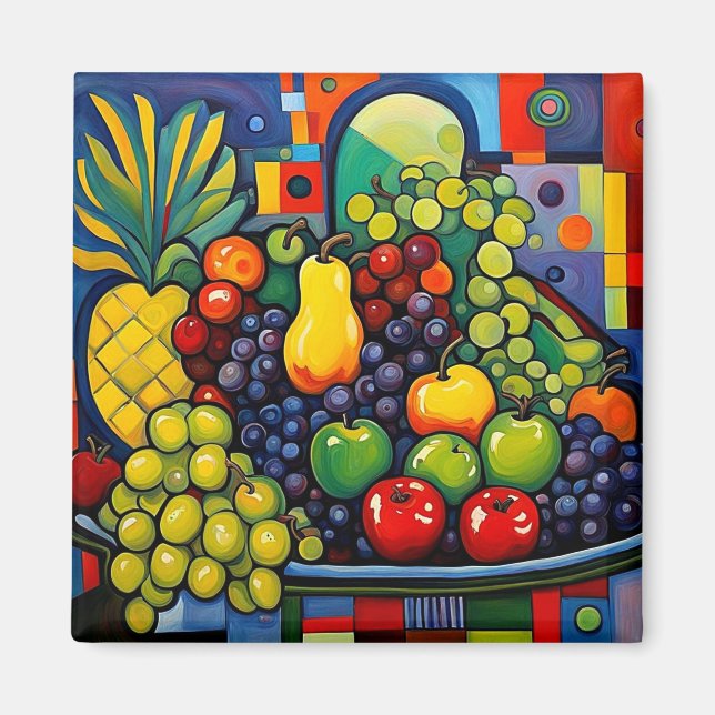 Still life with fruit 11 magnet (Front)