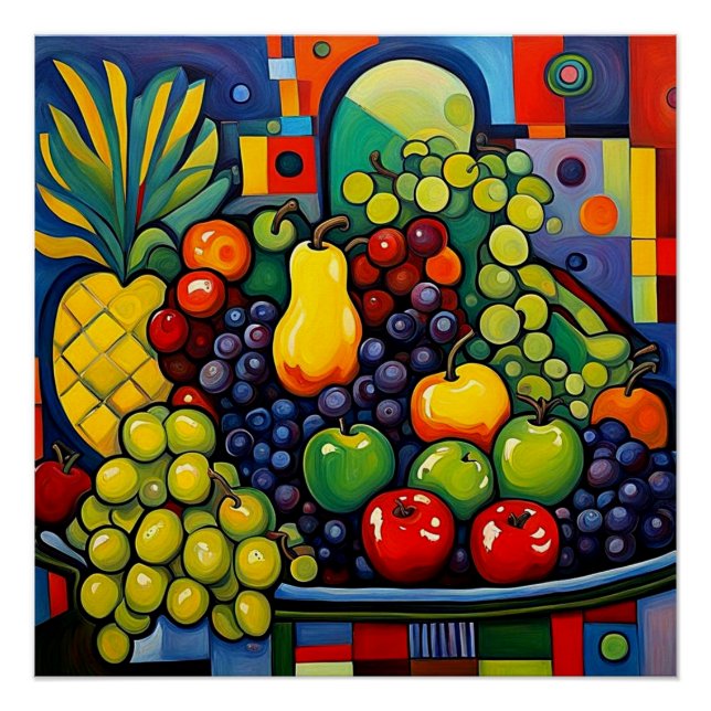 Still life with fruit 11 poster (Front)