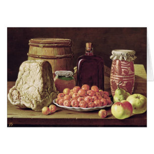 Still Life with Fruit and Cheese
