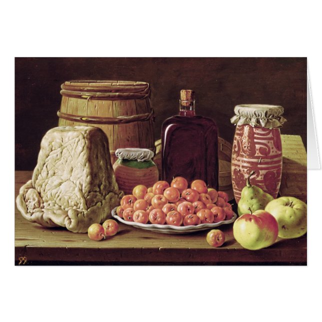 Still Life with Fruit and Cheese (Front Horizontal)