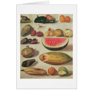 Still Life with Fruit and Toad