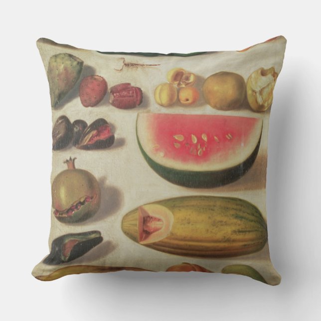 Still Life with Fruit and Toad Cushion (Front)