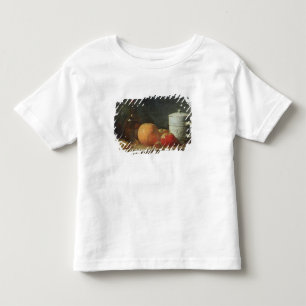 Still Life with Fruit and Wine Bottle Toddler T-Shirt