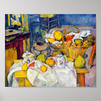 Still Life with Fruit Basket, Paul Cezanne