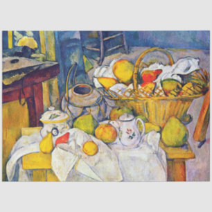 Still Life with Fruit Basket, Paul Cezanne Tissue Paper