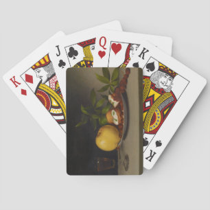 Still Life with Fruit, Cakes and Wine, 1821 Playing Cards