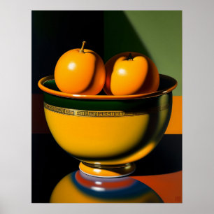 Still Life With Fruit - Canvas Art Print