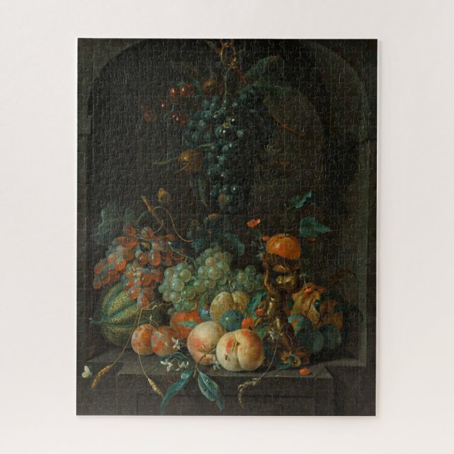 Still Life with Fruit Coenraet Roepel 1721 Jigsaw Puzzle (Vertical)