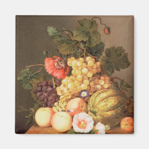 Still life with fruit magnet