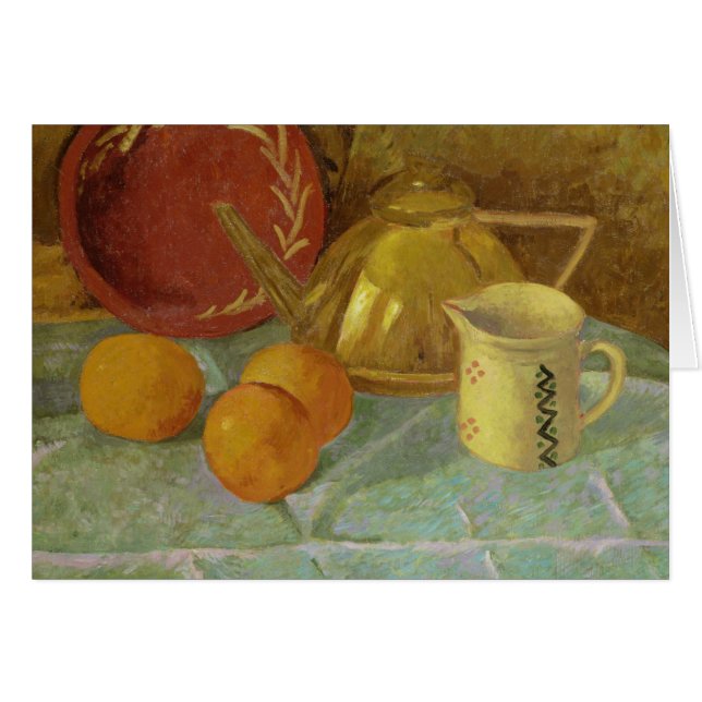 Still Life with Fruit & Pitcher or (Front Horizontal)