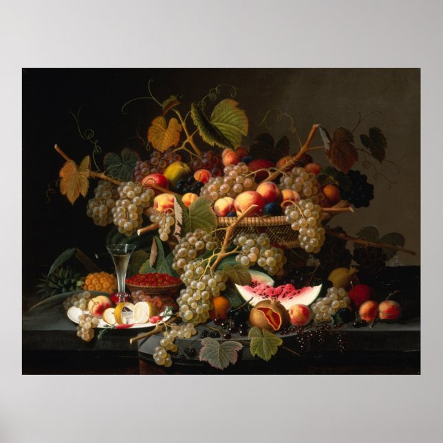 Still Life With Fruit Poster (Front)