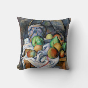 Still Life with Fruits, Paul Cezanne Cushion
