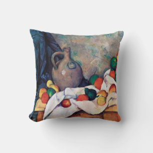 Still Life with Fruits, Paul Cezanne Cushion