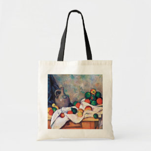 Still Life with Fruits, Paul Cezanne Tote Bag