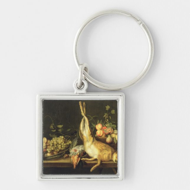 Still Life with Game and Fruit Key Ring (Front)