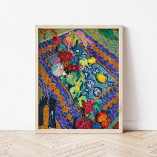 Still Life with Gloves Robert Delaunay Poster