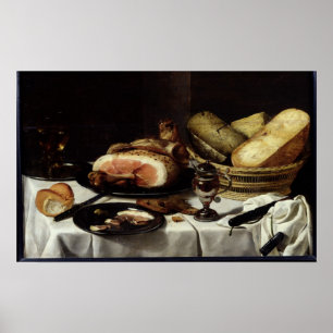 Still Life with Ham 2 Poster