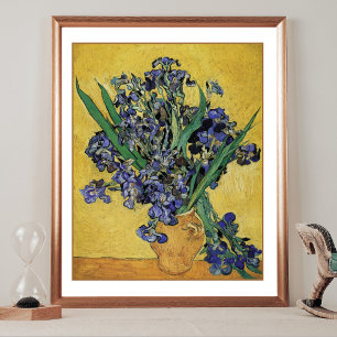 Still Life with Iris by Vincent van Gogh Poster