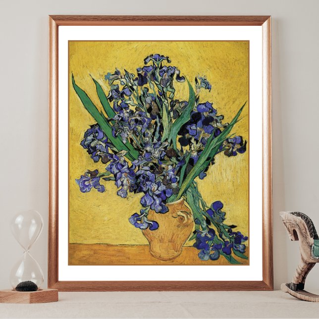 Still Life with Iris Vincent van Gogh Poster (Creator Uploaded)