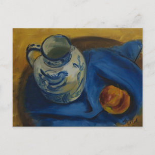 Still Life with Jug and Apple Postcard