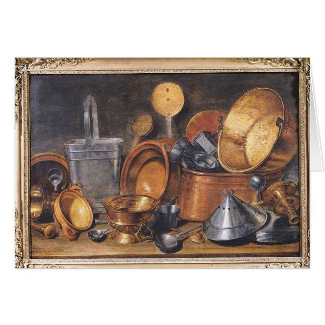 Still Life with Kitchen Utensils (Front Horizontal)