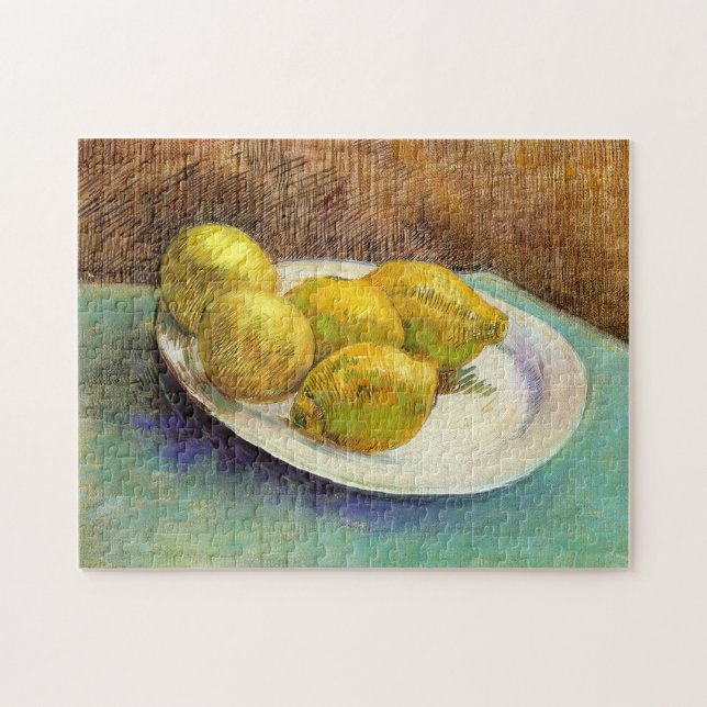 Still Life with Lemons on a Plate Jigsaw Puzzle (Horizontal)