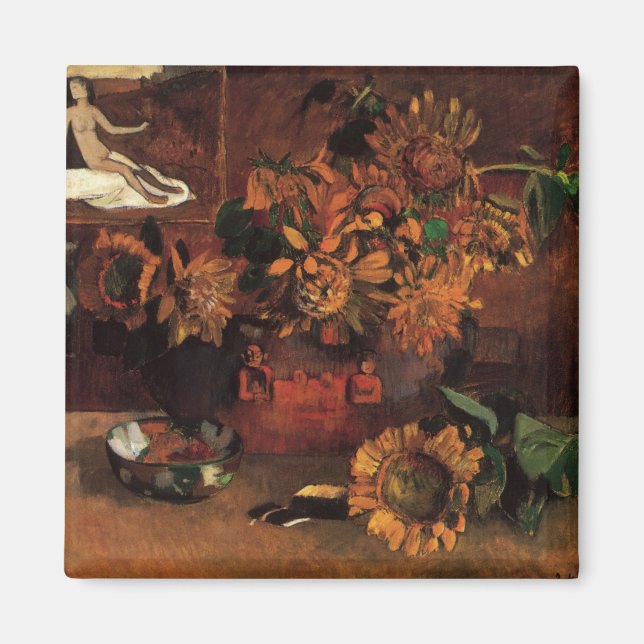 Still Life with L'Esperance (Hope) by Paul Gauguin Magnet (Front)