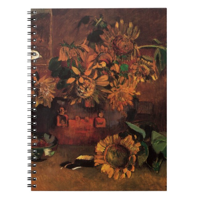 Still Life with L'Esperance (Hope) by Paul Gauguin Notebook (Front)