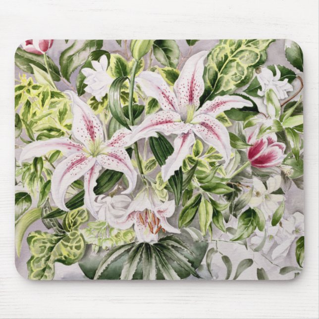 Still life with Lilies 1996 Mouse Pad (Front)