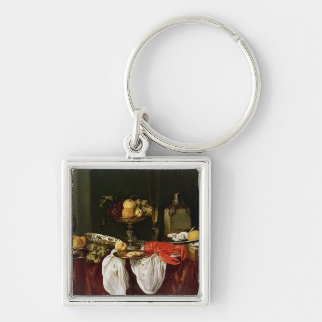 Still Life with lobster Key Ring (Front)