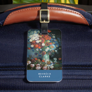 Still Life with Meadow Flowers Vincent van Gogh Luggage Tag