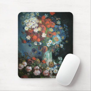 Still Life with Meadow Flowers   Vincent van Gogh Mouse Pad
