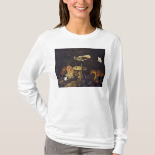 Still Life with Mushrooms and Butterflies T-Shirt