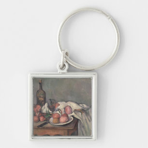 Still Life with Onions, c.1895 Key Ring