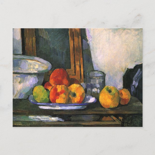 Still Life with Open Drawer by Cezanne Postcard (Front)