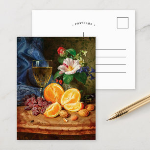 Still Life with Oranges Josef Lauer Postcard