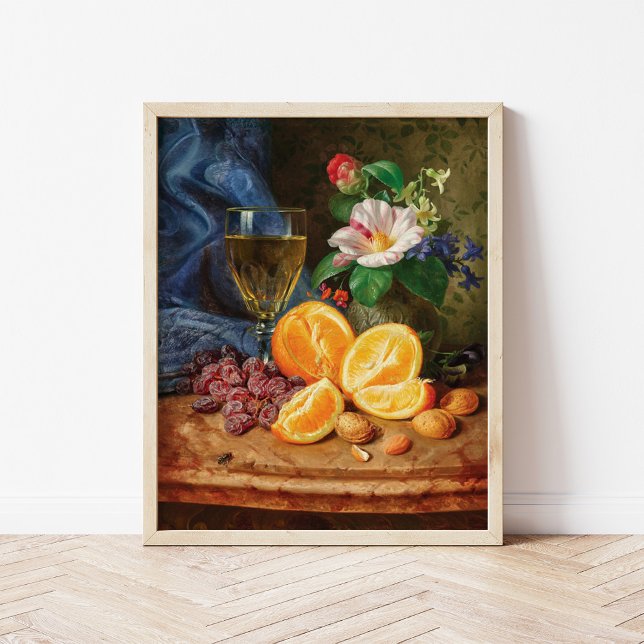 Still Life with Oranges | Josef Lauer Poster (Creator Uploaded)