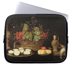 Still Life with Oysters Laptop Sleeve