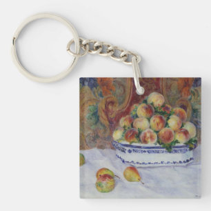 Still Life with Peaches Key Ring